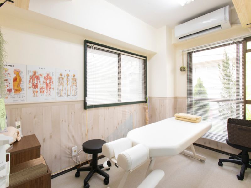 たまプラーザの自律神経専門整体院「整体かんだや」の施術スペース