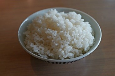 最後に白米を食べましょう