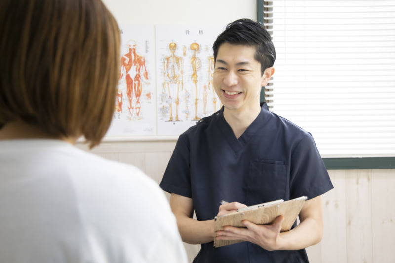 問診の様子